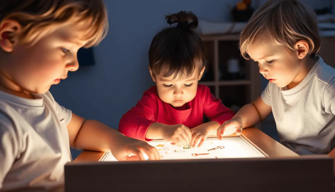 Beneficios de la Pedagogía Montessori y la Mesa Luz para tu Hijo