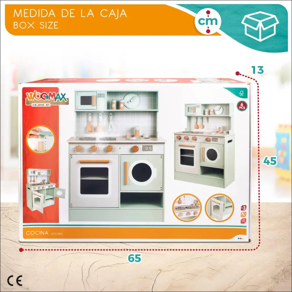 COCINA DE MADERA ELECTRICA - singular4kids