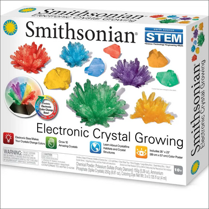 Kit de Crecimiento Electrónico de Cristales para Niños - Proyecto STEM Infantil