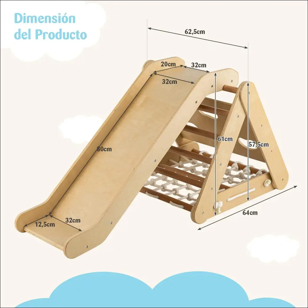 TRIANGULO DE ESCALADA 3 EN 1 - singular4kids